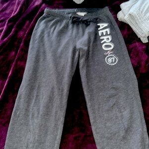 Aeropostale Low Rise Dark Grey Joggers